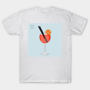 Aperol Spritz Cocktail Summer Drink T-Shirt